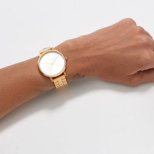 NIXON gold Kensington Watch